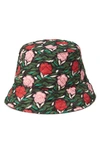 KATE SPADE ROSE GARDEN PRINT BUCKET HAT