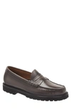 G.H. BASS & CO. LARSON LUG SOLE PENNY LOAFER
