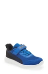 Dream Pairs Kids' Knit Low Top Sneaker In Royal/ Blue/ Navy/ Black