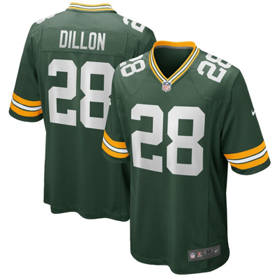 Nike Aj Dillon Green Green Bay Packers Game Player Jersey