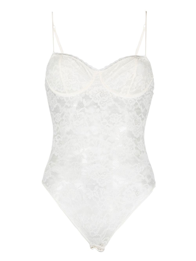 Oseree O-lover Underwired Bodysuit In Neutrals