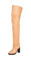 Isabel Marant Lurna Leather Over-the-knee Boots