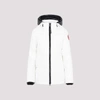 Canada Goose Chelsea Hooded Down Parka In Northstar White