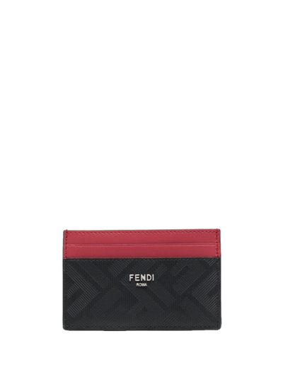 Fendi Portacarte In Black