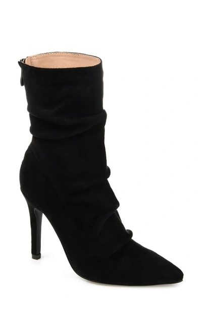 Journee Collection Womens Markie Stiletto Heel Booties In Black
