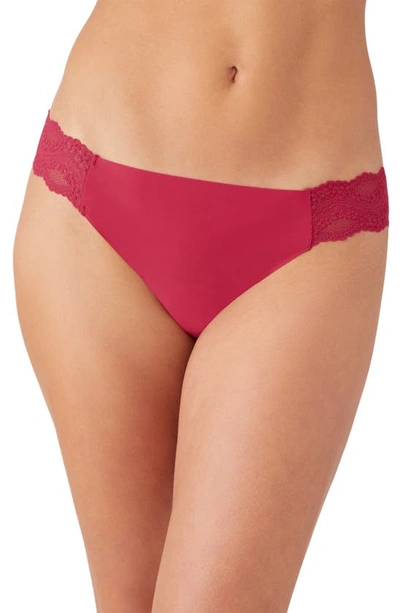 B.tempt'd By Wacoal B.bare Thong In Persian Red