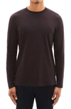 Robert Barakett Georgia Long Sleeve T-shirt In Port