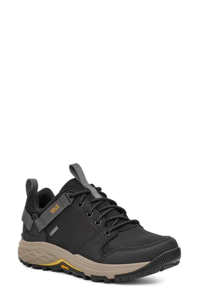 Teva Grandview Gtx Waterproof Sneaker In Black/ Grey