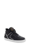 Kurt Geiger Boys' Lane High Top Sneakers - Toddler, Little Kid, Big Kid In Black/ White