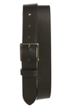 Shinola Leather Belt In Black