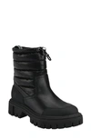 Calvin Klein Relika Quilted Boot In Black
