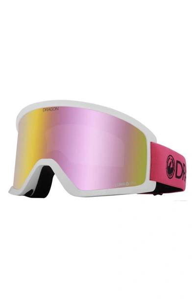 Dragon Dx3 Otg Spyder 61mm Snow Goggles In Cerise/ Llpinkion