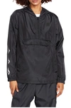 VOLCOM EARTH TRIPPER WATER REPELLENT PACKABLE HOODED PULLOVER JACKET