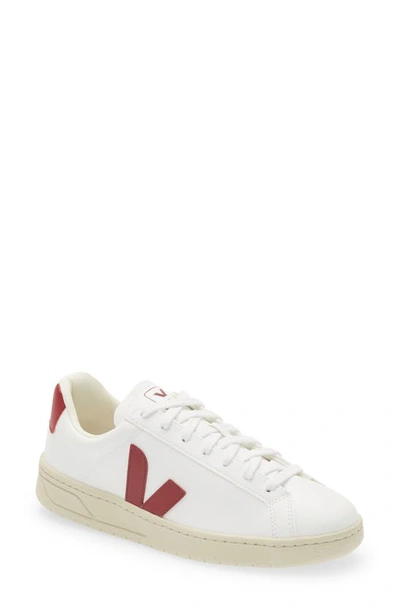 Veja Urca Faux Leather Sneakers In White