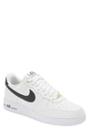 Nike Air Force 1 '07 Lv8 Sneaker In White/ Black/ White