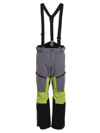Moncler Grey Colourblock Ski Trousers In Multicolor