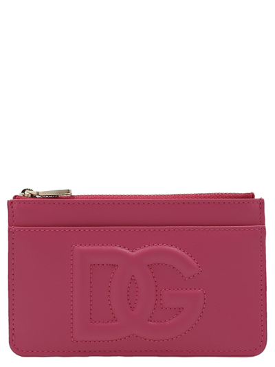 Dolce & Gabbana Logo Wallet In Glicine