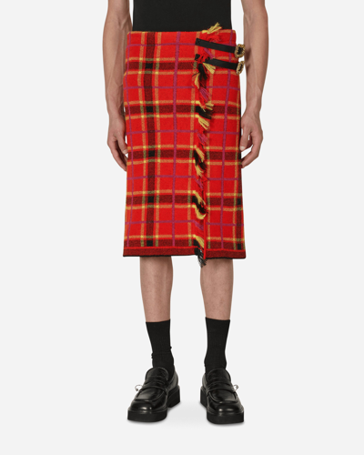 Cormio Tartan Longuette In Red