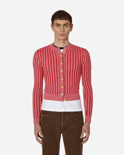 Cormio Vanisè Cropped Cardigan In Red