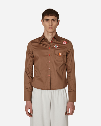 CORMIO KATY LONGSLEEVE SHIRT BROWN