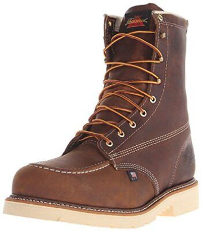 Pre-owned Thorogood American Heritage 8″ Trail Crazyhorse Safety Toe Maxwear90™ Usa Made