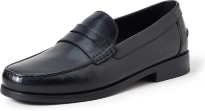 Pre-owned Geox Men's Damon 1 Slip-on Loafer In Black