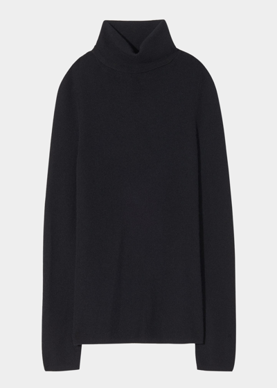 Nili Lotan Lynnette Turtleneck Cashmere Sweater In Black