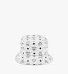 Mcm Bucket Hat In Visetos In White