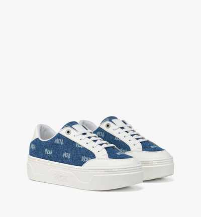 mcm skyward platform sneakers