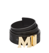 Mcm Claus M Reversible Belt 1.75" In Visetos In Black