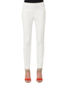 Akris Melissa Skinny Pants, Ivory In Offwhite