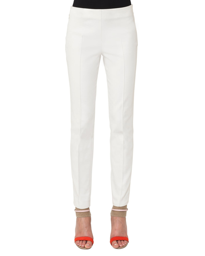 Akris Melissa Skinny Trousers, Ivory In Offwhite