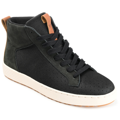 Territory Men's Carlsbad Knit High Top Sneaker Boots In Black
