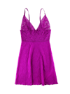 Hanky Panky Retro Plunge Chemise In Countess Pink
