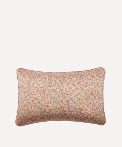 Coco & Wolf Emilia S Bloom Silk Satin Pillowcases Set Of Two In Pink