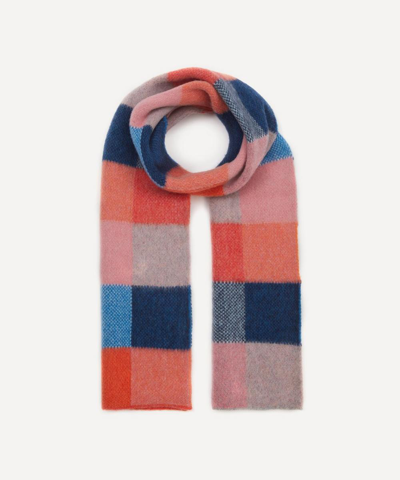 Quinton Chadwick Wool Big Brushed Intarsia Scarf