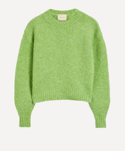 Paloma Wool Ben Trobat Knitted Jumper In Kiwi Green