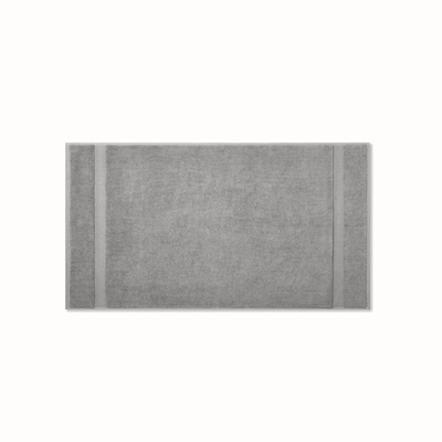 Boll & Branch Organic Oversized Plush Bath Mat In Stone