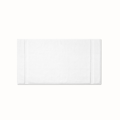 Boll & Branch Organic Oversized Plush Bath Mat In White