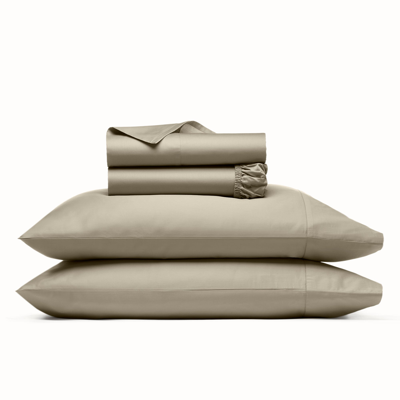 Boll & Branch Organic Signature Hemmed Sheet Set In Oak