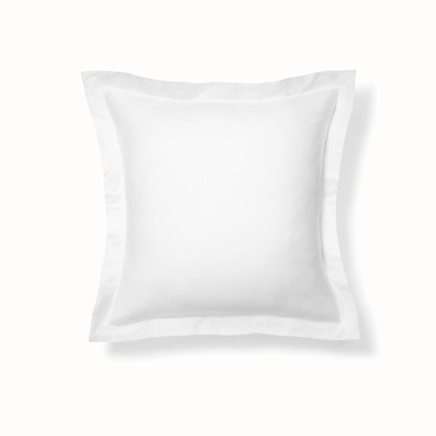 Boll & Branch Organic Signature Hemmed Sham In White