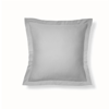 Boll & Branch Organic Signature Hemmed Sham In Pewter