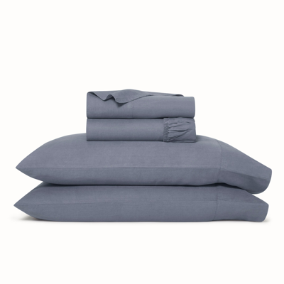 Boll & Branch Organic Linen Sheet Set In Mineral