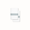 Boll & Branch Organic Percale Banded Pillowcase Set In White/shore