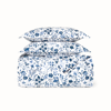 Boll & Branch Organic Signature Botanical Duvet Set In Navy