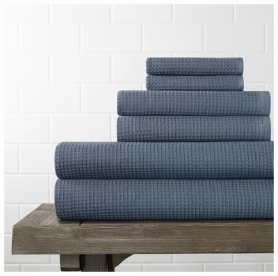 Boll & Branch Organic Waffle Terry Bath Sheet Set In Mineral