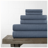 Boll & Branch Organic Waffle Terry Bath Towel Set In Mineral