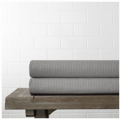 Boll & Branch Waffle Terry Bath Towel In Stone