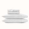 Boll & Branch Organic Signature Hemmed Sheet Set In White
