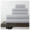 Boll & Branch Organic Spa Bath Sheet Set In Pewter